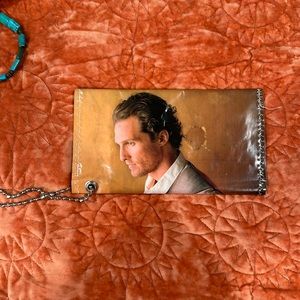 Mathew McConaughey funky  wallet